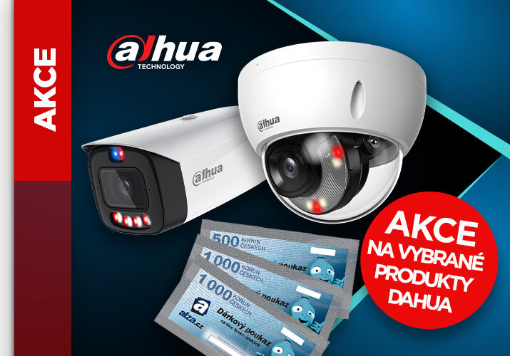 Nakup Dahua a jdi na nákupy s ALZOU!