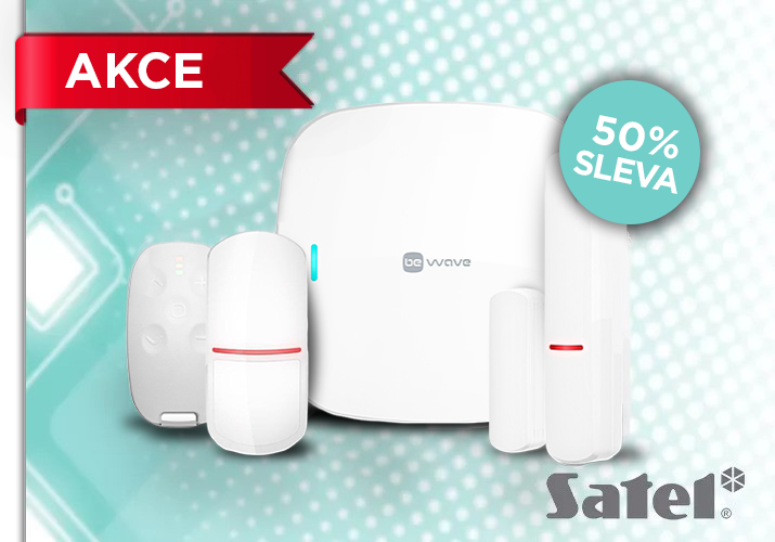Satel set BE WAVE se slevou 50% !
