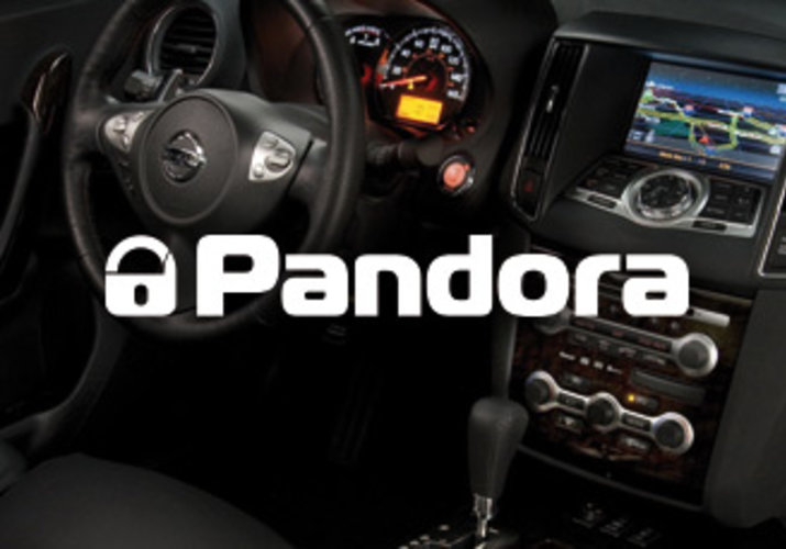 Pandora - dálkový start vozidel