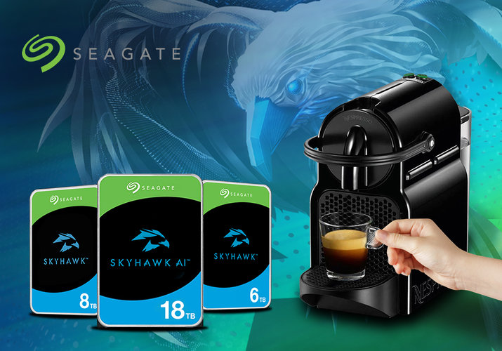 Nakupujte Seagate disky a získejte kávovar