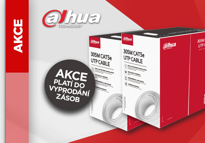 Datový kabel Dahua za skvělou cenu!