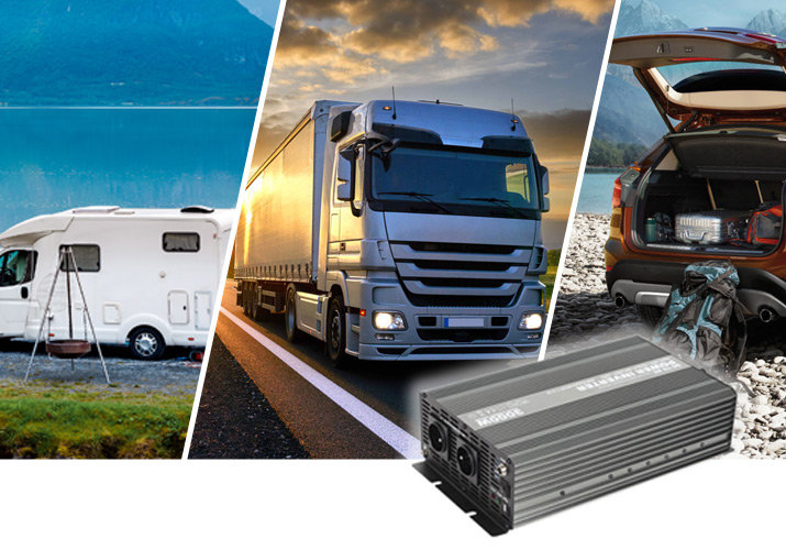 Měniče napětí do vozidel