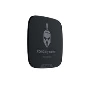 Ajax Brandplate Black Čelní panel pro sirénu