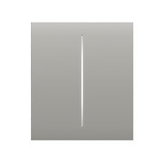 Ajax CenterButton 2-gang Oyster krytka pro spínač