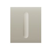 Ajax CenterButton Dimmer Ivory krytka pro stmívač