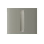 Ajax CenterButton Dimmer vertical Olive krytka pro stmívač