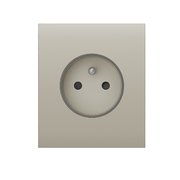 Ajax CenterCover (basic) type E Ivory kryt zásuvky