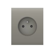 Ajax CenterCover (basic) type E Olive kryt zásuvky