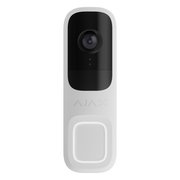 Ajax Doorbell White Video domovní zvonek s 4 Mpx kamerou