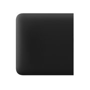 Ajax SideButton 1-gang/2-way Black jednopáková krytka