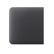 Ajax SideButton 1-gang/2-way Graphite jednopáková krytka
