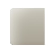 Ajax SideButton 1-gang/2-way Ivory jednopáková krytka