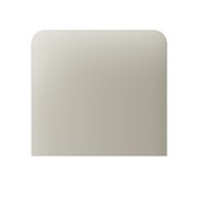 Ajax SideButton 1-gang vertical Ivory vertikální krytka