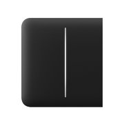 Ajax SideButton 2-gang Black dvoupáková krytka