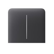 Ajax SideButton 2-gang vertical Graphite dvoupáková krytka