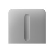 Ajax SideButton Dimmer vertical Fog dotykový kryt