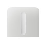 Ajax SideButton Dimmer vertical White dotykový kryt