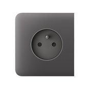Ajax SideCover (basic) type E Grey vestavná zásuvka