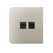 Ajax SideCover (LAN) Ivory krytka vestavěné zásuvky