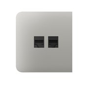 Ajax SideCover (LAN) Oyster krytka vestavěné zásuvky