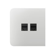 Ajax SideCover (LAN) White krytka vestavěné zásuvky