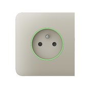 Ajax SideCover (smart) type E Ivory krytka pro zásuvky