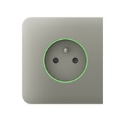 Ajax SideCover (smart) type E Olive krytka pro zásuvky