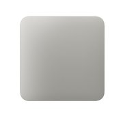 Ajax SoloButton 1-gang/2-way Oyster jednopáková krytka