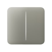 Ajax SoloButton 2-gang Olive dvoupáková krytka