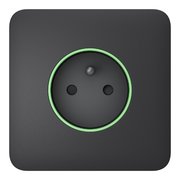 Ajax SoloCover (smart) type E Graphite kryt zásuvky