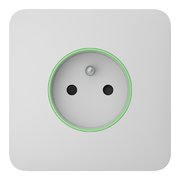 Ajax SoloCover (smart) type E White kryt zásuvky
