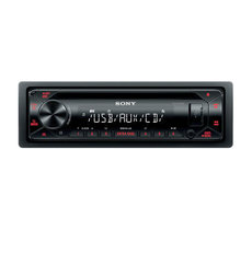 Autorádio SONY, 1DIN s CD, AUX, USB, oranžové CDXG1301U.EUR