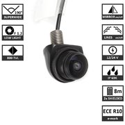 BC UNI-WIDE Mini kamera analog 190° RCA 12-24V