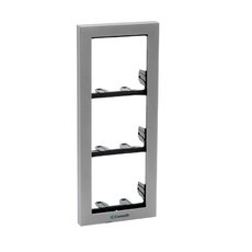 Comelit 3311/3S Instalační rámeček 3 moduly, stříbrný