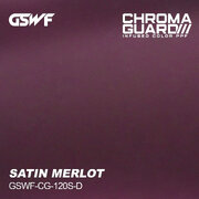 GSWF SATIN MERLOT PPF fólie na ochranu laku, saténová, červená