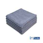 It's Win WINC-048 sada mikrovláknových utěrek, 310gsm, 40x40cm, šedá, 5ks