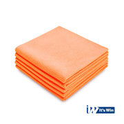 It's Win WINC-206-2 leštící utěrka, 430gsm, 40cm x 40cm, oranžová, sada 5ks