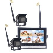 Kamerový systém bezdrátový s nahráváním, 2 split, 7" monitor