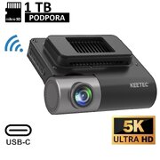 Keetec DC3000 5K HDR Autokamera WiFi, GPS, 3" IPS, USB-C