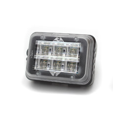 ECCO 497044B poziční výstražné světlo s instalací na držák, modré