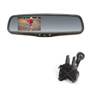 RM LCD VW3 Zrcadlo s displejem 4.3" 2ch, Seat, Toyota, VW