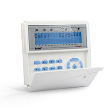 Satel DEMO INT-KLCDR-BL LCD klávesnice s dvířky a RFID