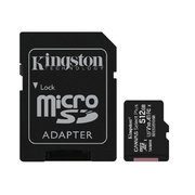 SD CARD 512GB Kingston Mikro SD s adaptérem