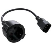 Simple C14-Schuko síťový kabel pro výstup UPS