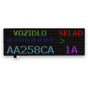 Simple LPR 2x12LED exteriérový plně grafický LED panel