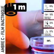 Solar Screen AMBER C (bm) anti-UV interiérová fólie