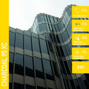 Solar Screen CHARCOAL 95 XC protisluneční exteriérová fólie černá