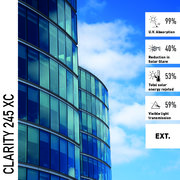 Solar Screen CLARITY 45 XC protisluneční exteriérová fólie čirá