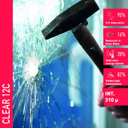 Solar Screen CLEAR 12 C bezpečnostní interiérová fólie