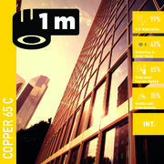 Solar Screen COPPER 65 C (bm) protisluneční interiérová fólie měděná